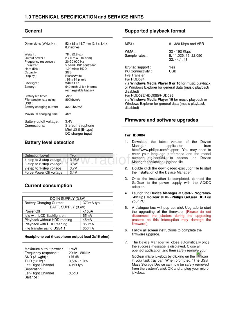 Philips-HDD-084-Service-Manual电路原理图.pdf_第2页