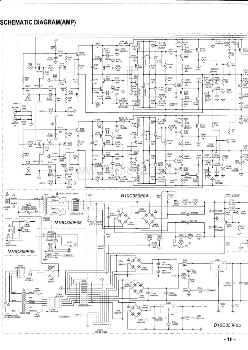 Nad-C-350-Service-Manual电路原理图.pdf_第3页