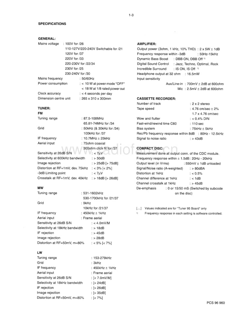 Philips-FW-318-C-Service-Manual电路原理图.pdf_第3页