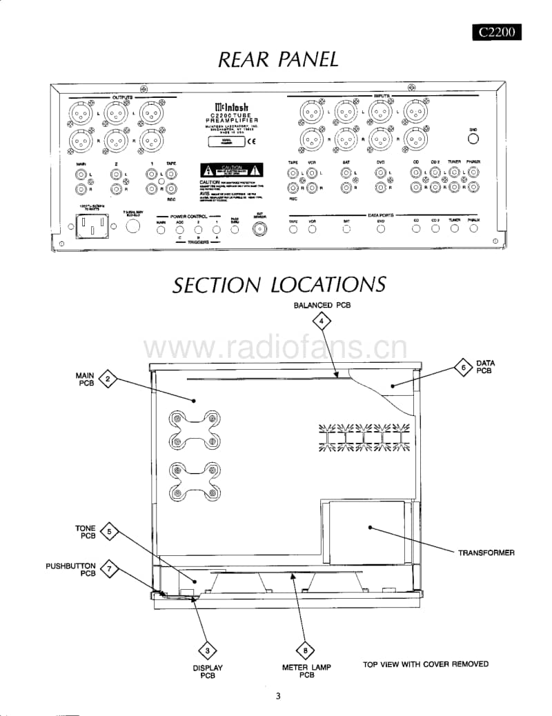 McIntosh-C2200-Service-Manual电路原理图.pdf_第3页