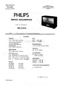 Philips-B-6-X-63-A-Service-Manual电路原理图.pdf