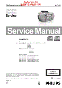 Philips-AZ-101-Service-Manual电路原理图.pdf