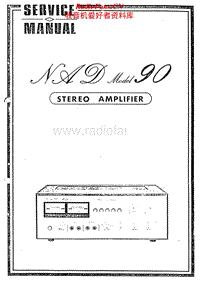 Nad-90-Service-Manual电路原理图.pdf