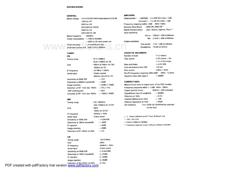 Philips-FW-380-C-Service-Manual电路原理图.pdf_第3页