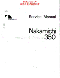 Nakamichi-350-Service-Manual电路原理图.pdf