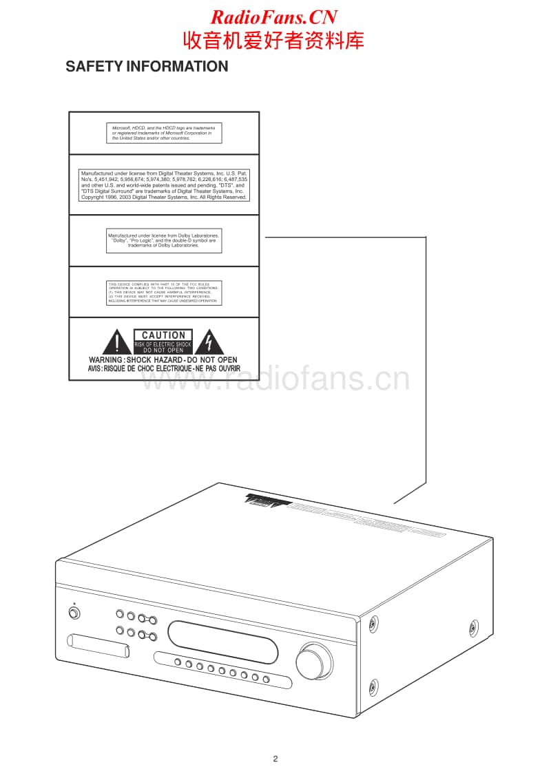 Nad-T-163-Service-Manual电路原理图.pdf_第2页