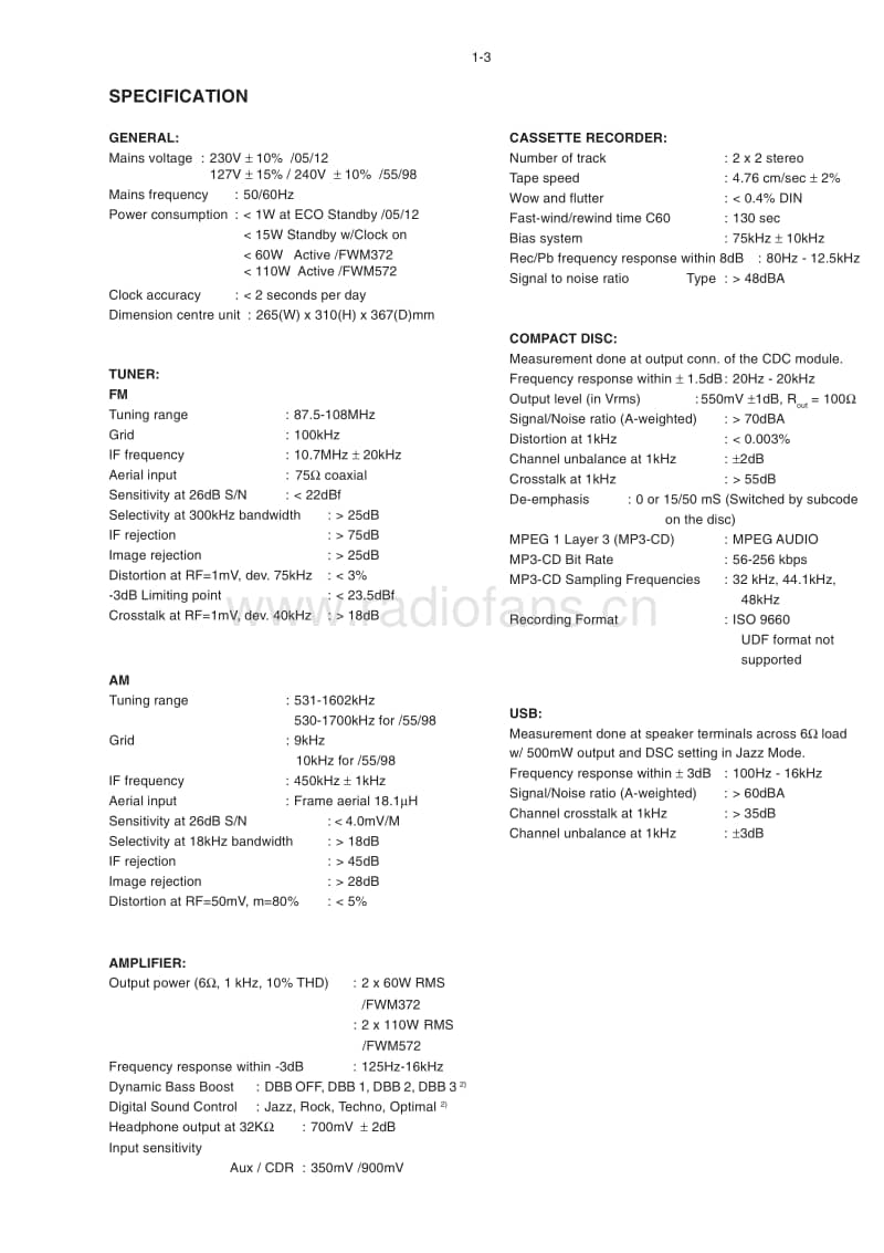 Philips-FWM-372-Service-Manual电路原理图.pdf_第3页