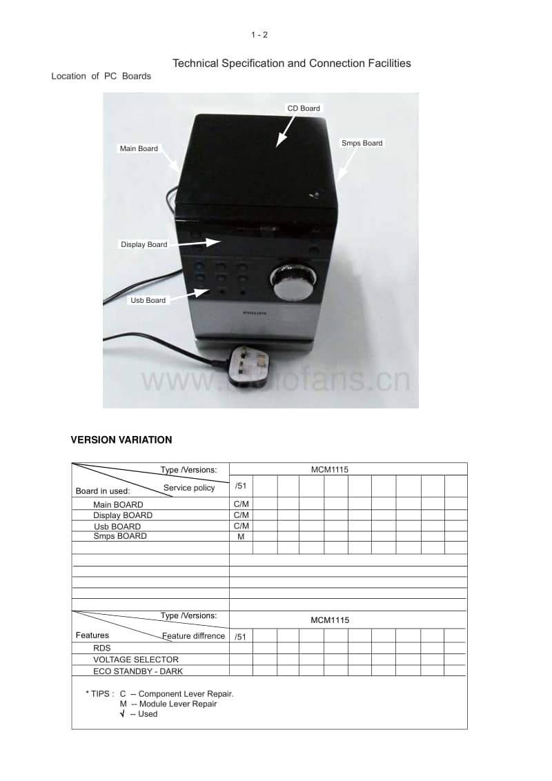 Philips-MCM-1115-Service-Manual电路原理图.pdf_第2页