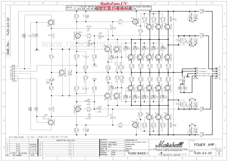 Marshall-DBS-7400-400W-Head-7400-63-02-Schematic电路原理图.pdf_第1页