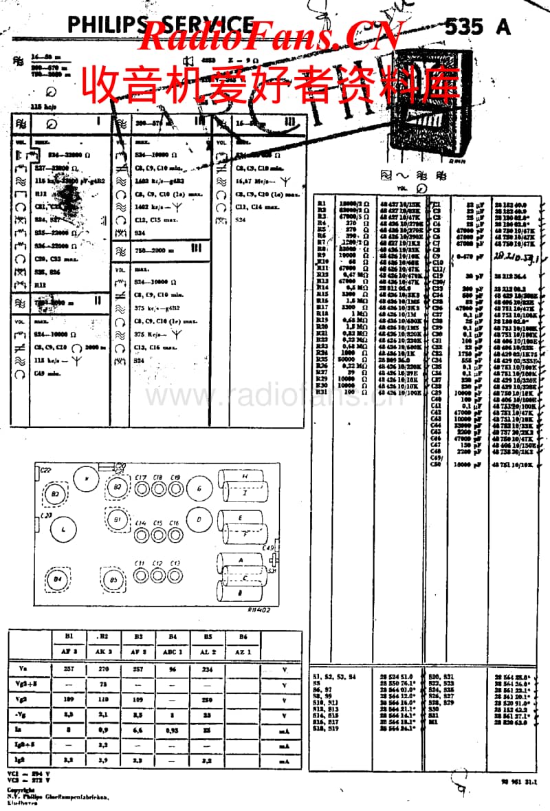 Philips-535-A-Service-Manual电路原理图.pdf_第1页