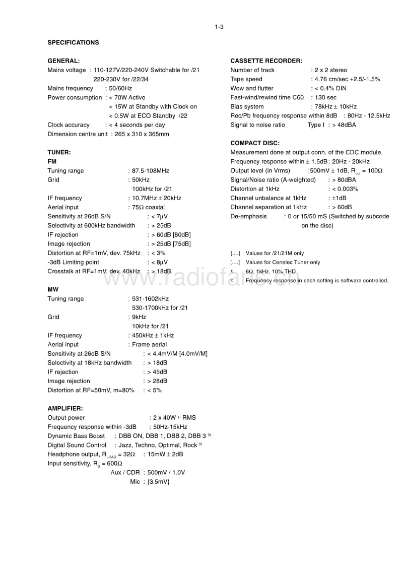 Philips-FWC-355-Service-Manual电路原理图.pdf_第3页