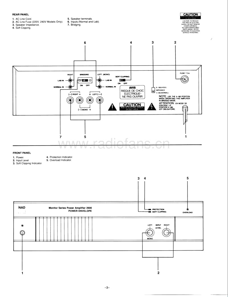 Nad-2600-Service-Manual电路原理图.pdf_第3页