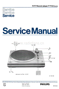 Philips-F-7112-Service-Manual电路原理图.pdf