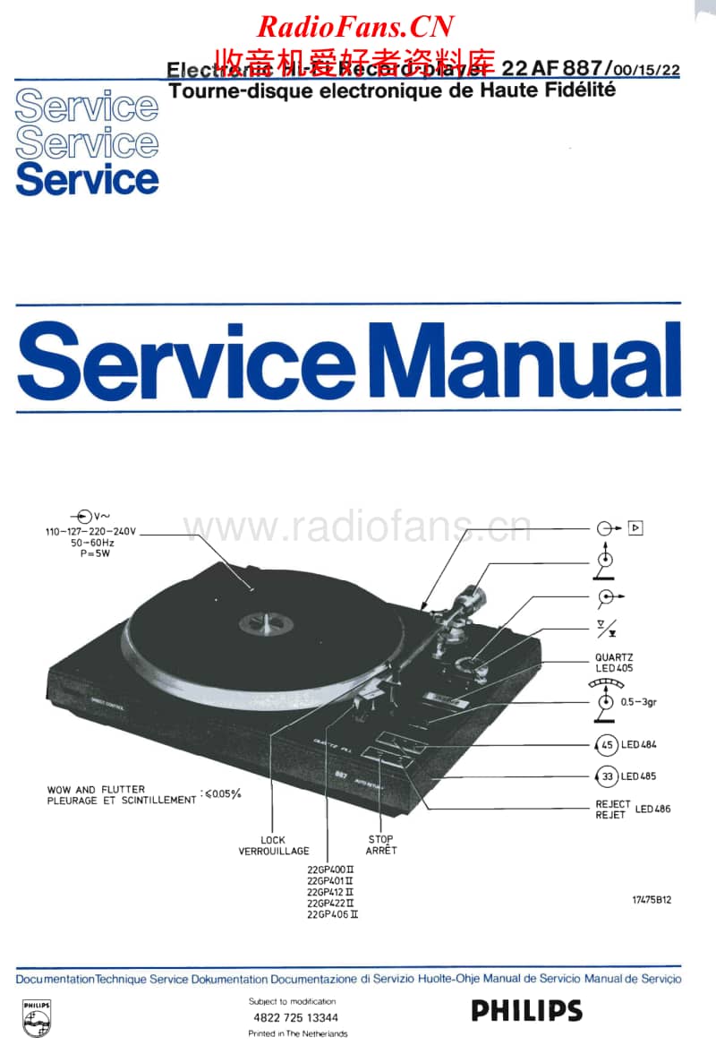 Philips-AF-887-Service-Manual电路原理图.pdf_第2页