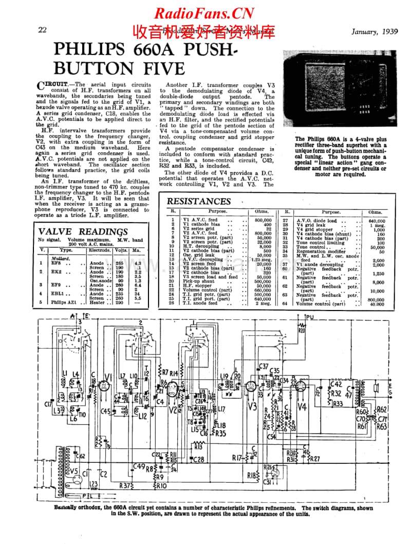 Philips-660-A-Service-Manual-2电路原理图.pdf_第1页