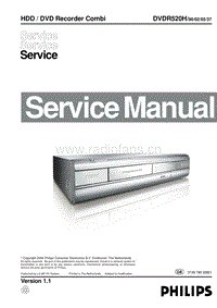 Philips-DVDR-520-H-Service-Manual电路原理图.pdf