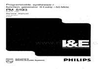 Philips-PM-5193-Service-Manual电路原理图.pdf