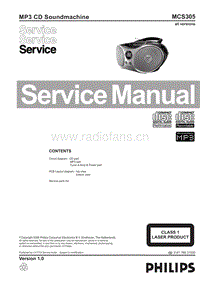 Philips-MCS-305-Service-Manual电路原理图.pdf