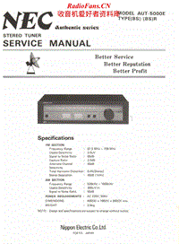 Nec-AUT-5000E-Service-Manual电路原理图.pdf