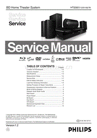 Philips-HTS-3551-Service-Manual电路原理图.pdf
