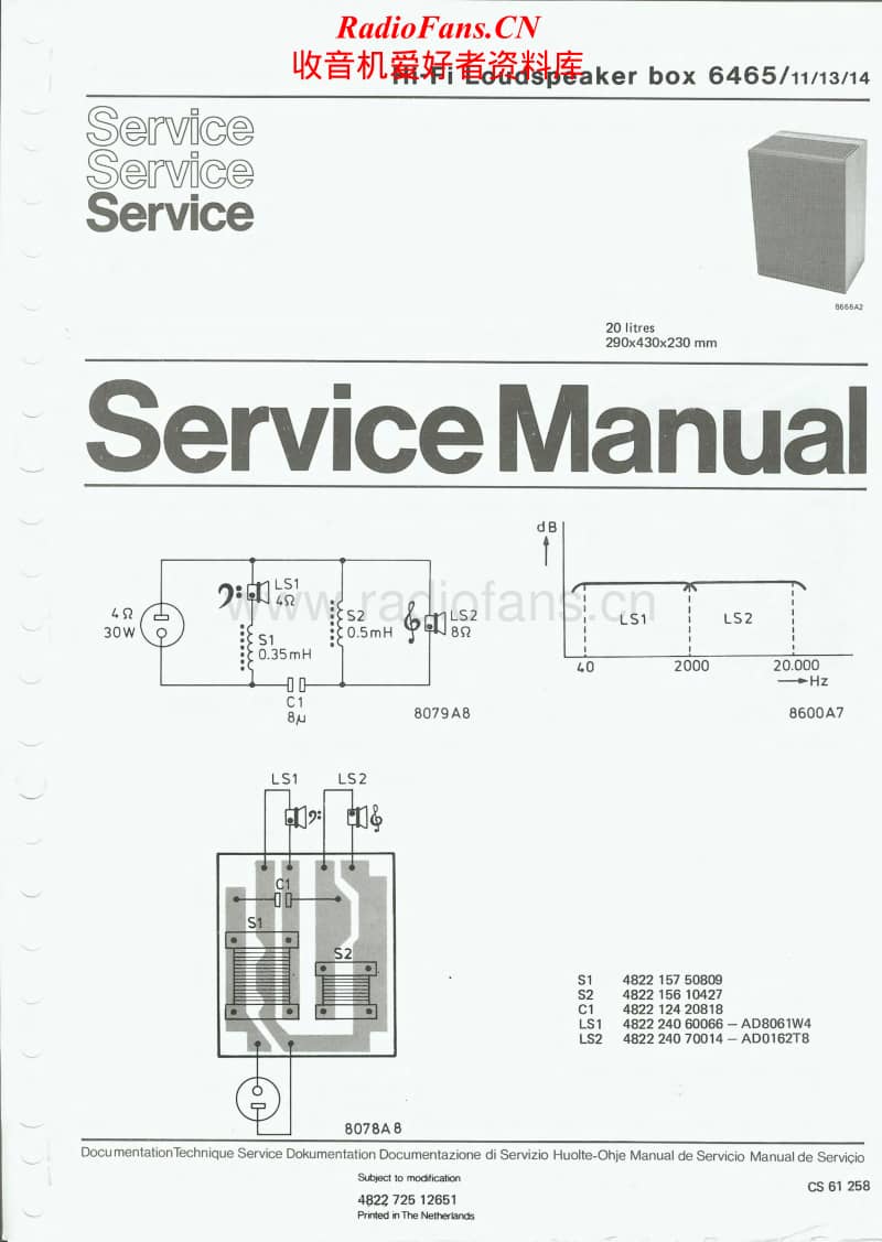 Philips-22-RH-465-Service-Manual电路原理图.pdf_第1页