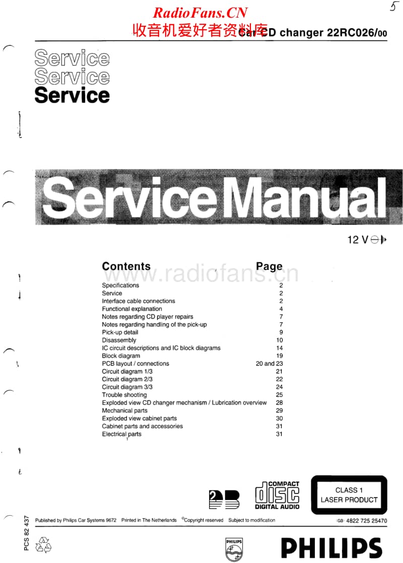 Philips-22-RC-026-Service-Manual电路原理图.pdf_第1页