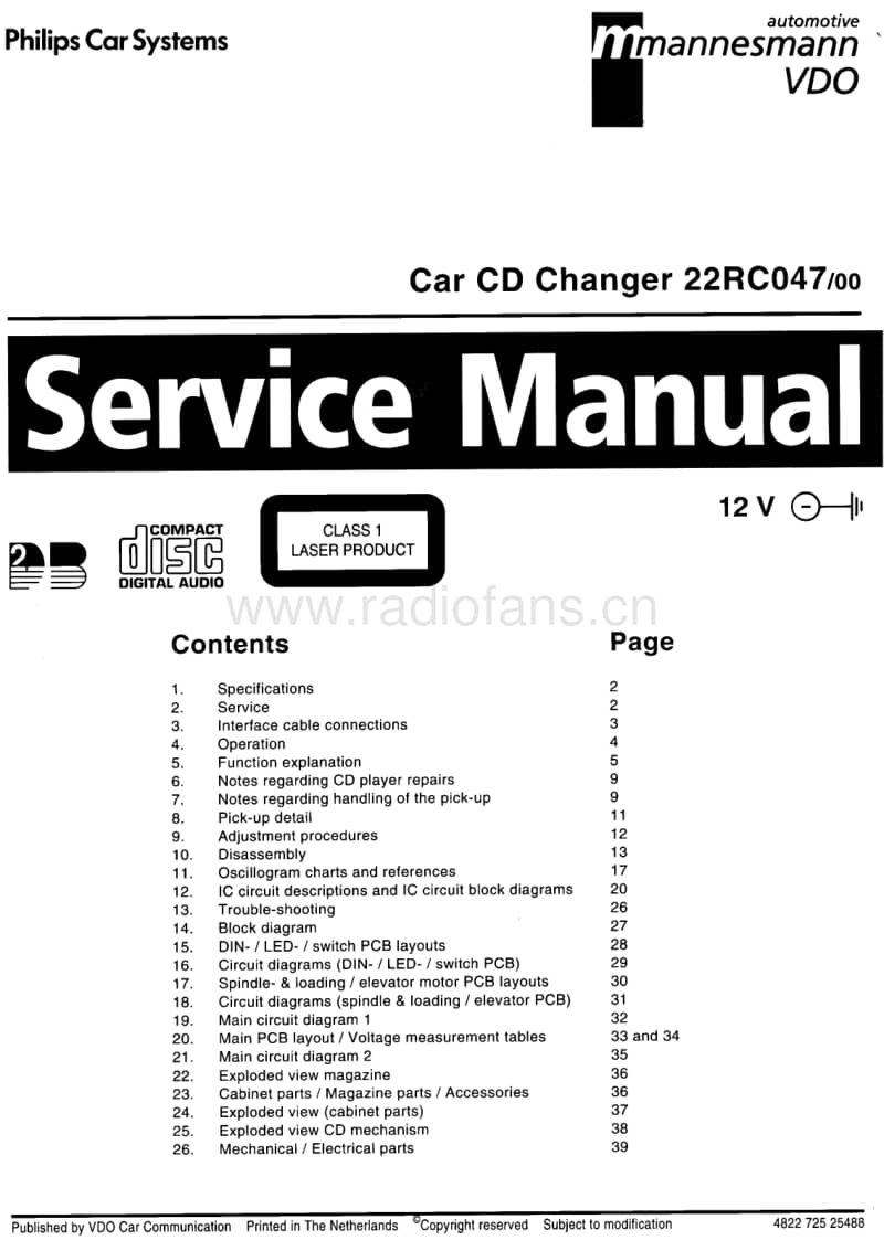 Philips-RC-047-Service-Manual电路原理图.pdf_第1页