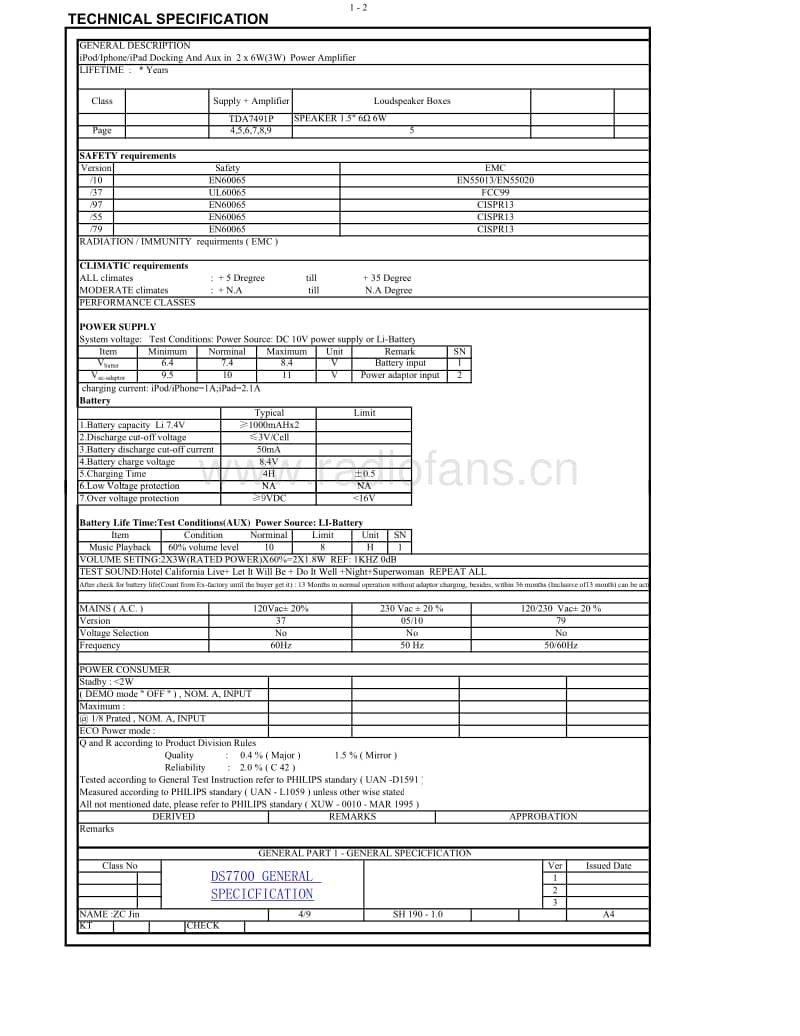 Philips-DS-7700-Service-Manual电路原理图.pdf_第3页