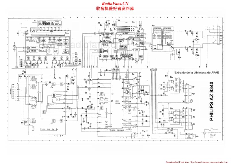 Philips-AZ-8340-Schematic电路原理图.pdf_第1页