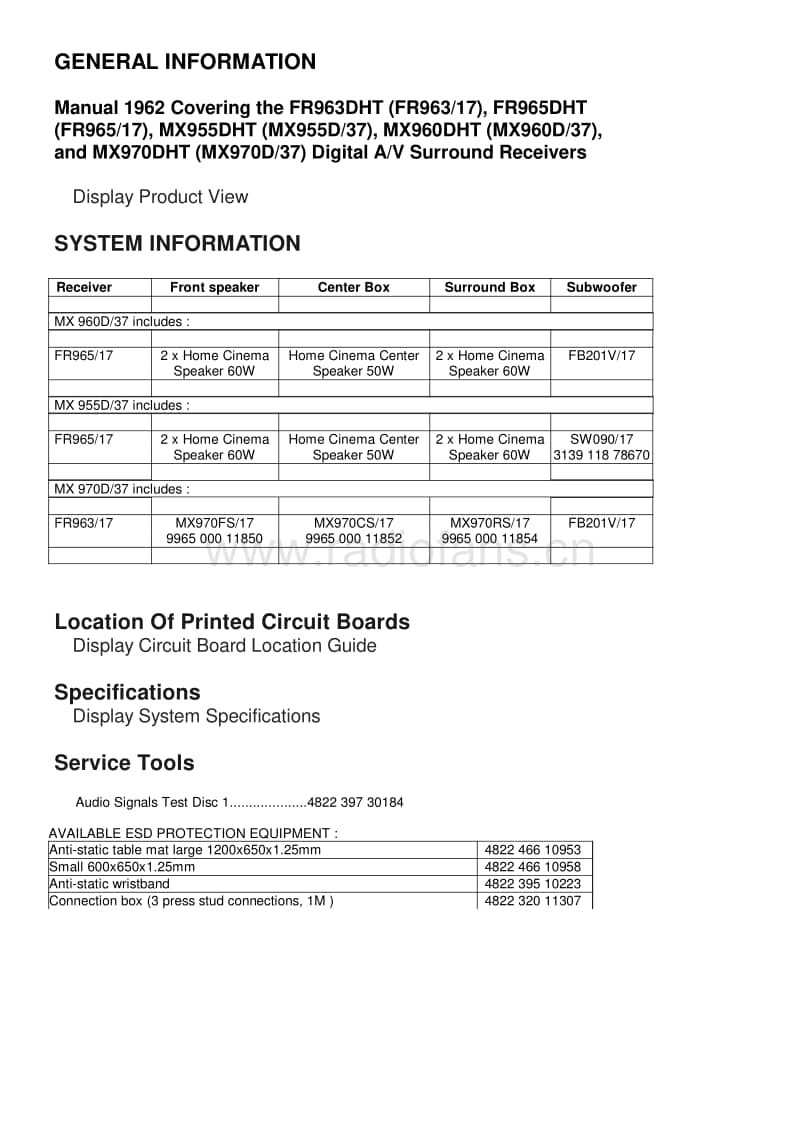 Philips-FR-965-DHT-Service-Manual电路原理图.pdf_第2页