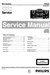 Philips-FW-630_-Service-Manual电路原理图.pdf