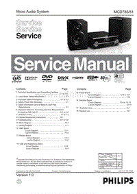 Philips-MCD-785-Service-Manual电路原理图.pdf