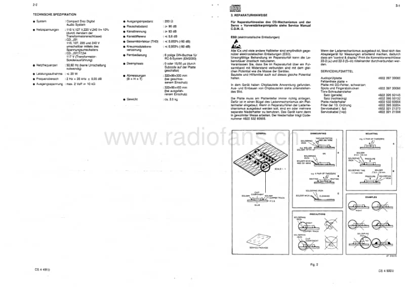 Philips-CD-560-Service-Manual电路原理图.pdf_第3页