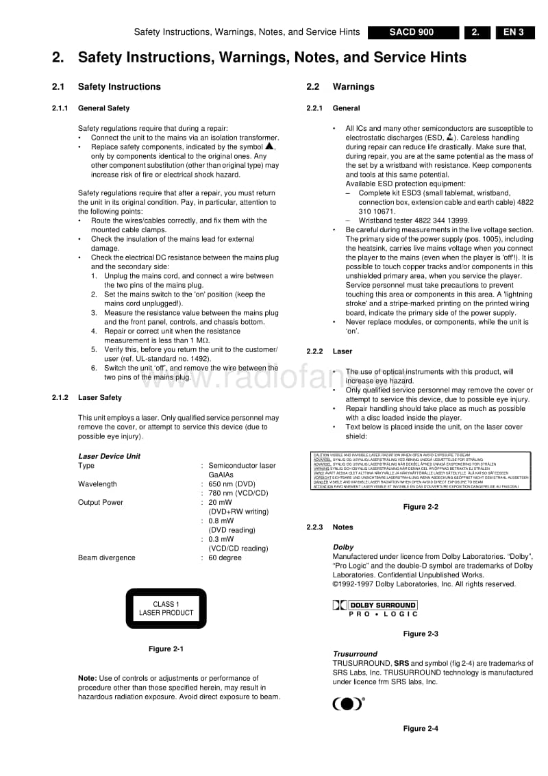 Philips-SACD-900-Service-Manual电路原理图.pdf_第3页