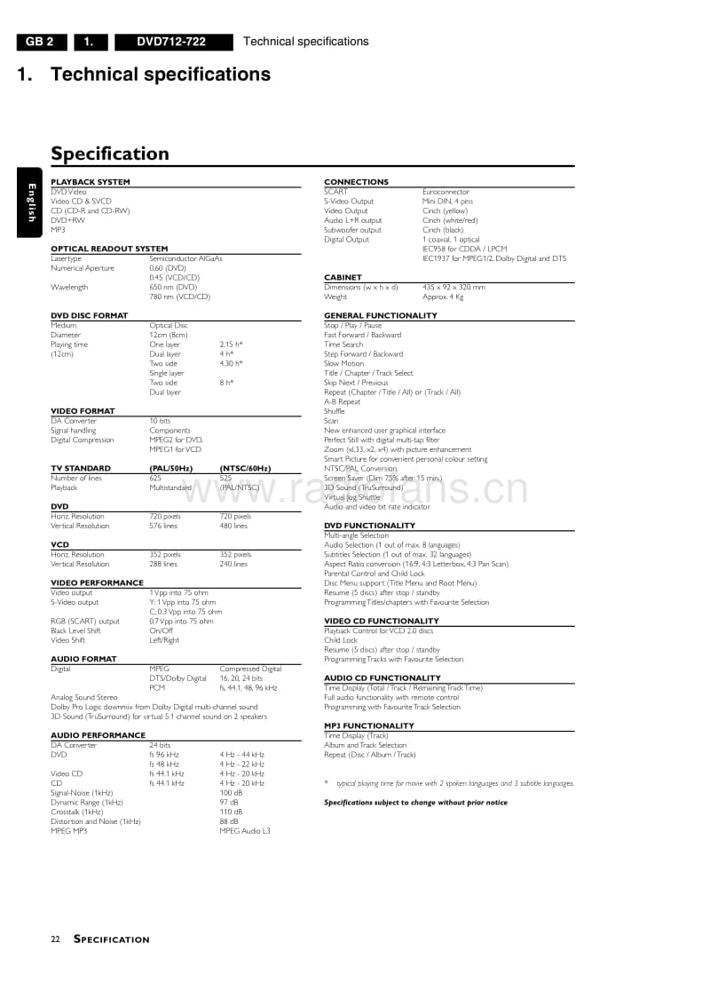 Philips-DVD-712-722-Service-Manual(1)电路原理图.pdf_第2页