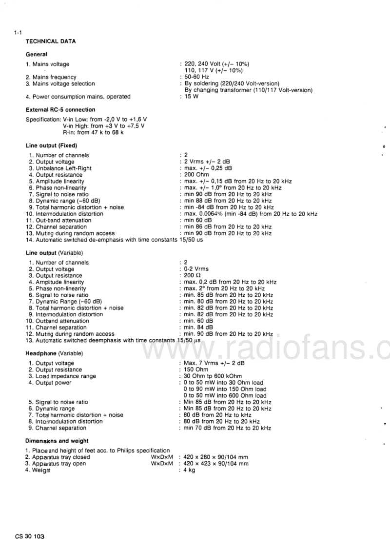 Philips-CD-634-Service-Manual电路原理图.pdf_第2页