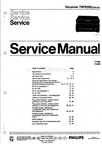 Philips-FR-260-Service-Manual电路原理图.pdf