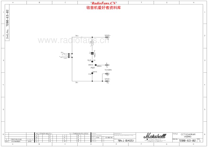 Marshall-DBS-7041-200W-7200-63-02-Schematic电路原理图.pdf_第1页