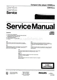 Philips-CD-605-Service-Manual电路原理图.pdf