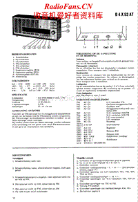 Philips-B-4-X-52-AT-Service-Manual电路原理图.pdf