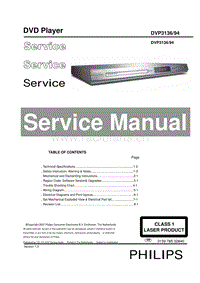 Philips-DVP-3136-Service-Manual电路原理图.pdf