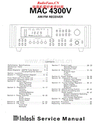 McIntosh-MAC-4300V-Service-Manual电路原理图.pdf