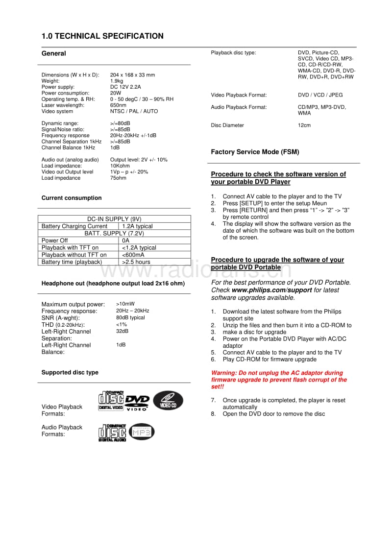 Philips-PET-101-Service-Manual电路原理图.pdf_第2页