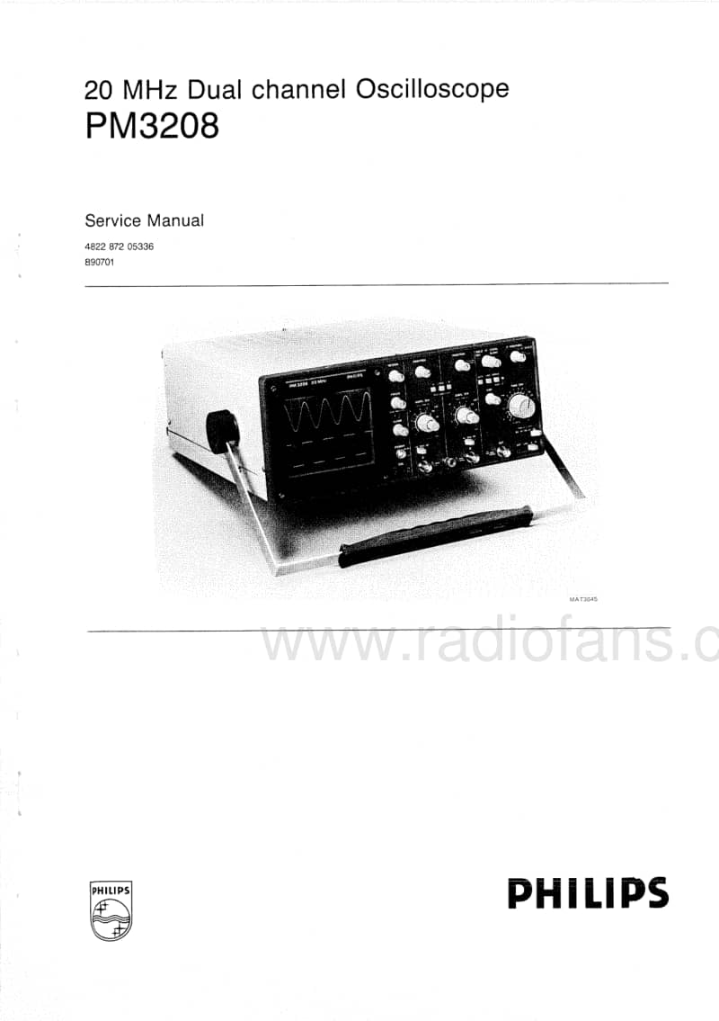 Philips-PM-3208-Service-Manual电路原理图.pdf_第1页