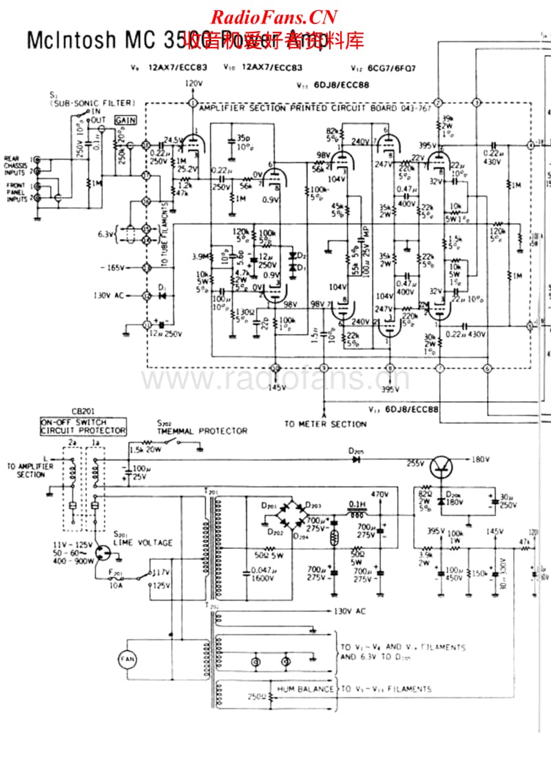 McIntosh-MC-3500-Schematic电路原理图.pdf_第1页