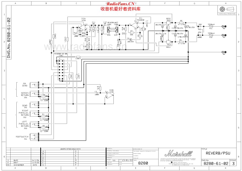 Marshall-8280-Reverb-Valvestate-Schematic电路原理图.pdf_第1页