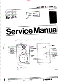 Philips-22-AH-587-Service-Manual电路原理图.pdf