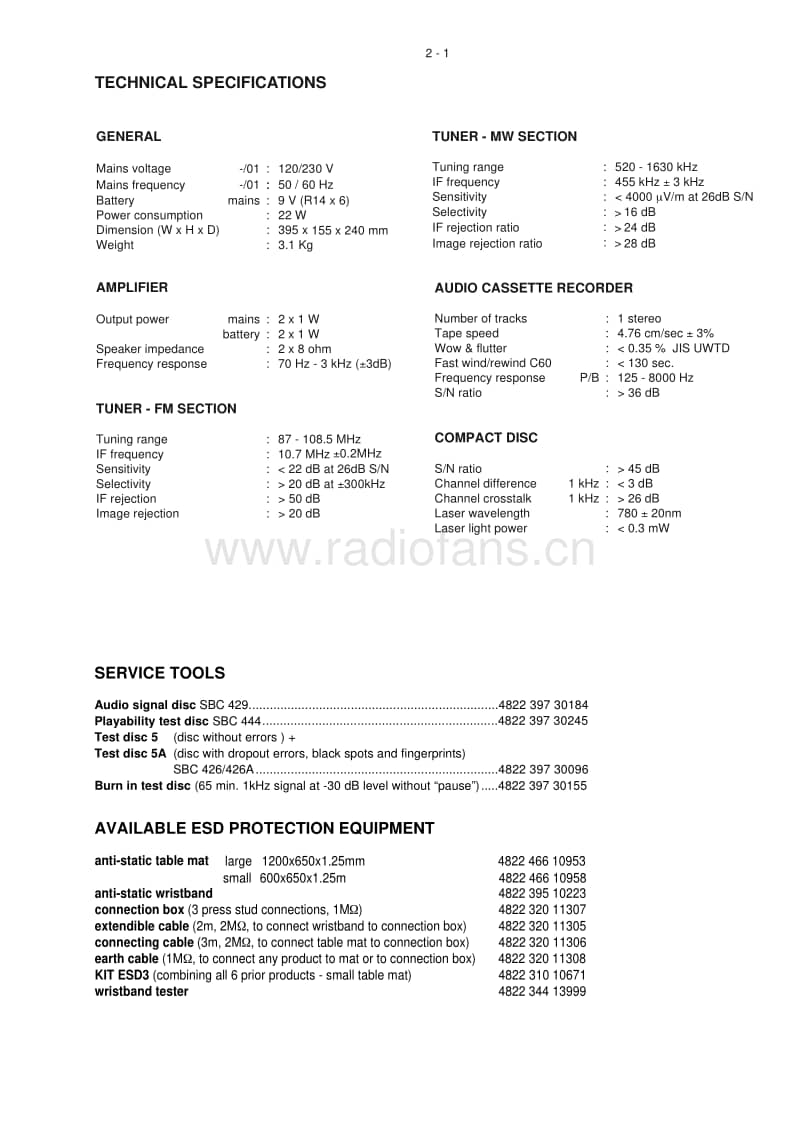 Philips-AZ-5150-Service-Manual电路原理图.pdf_第3页