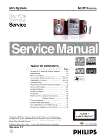 Philips-MCM-11-Service-Manual电路原理图.pdf