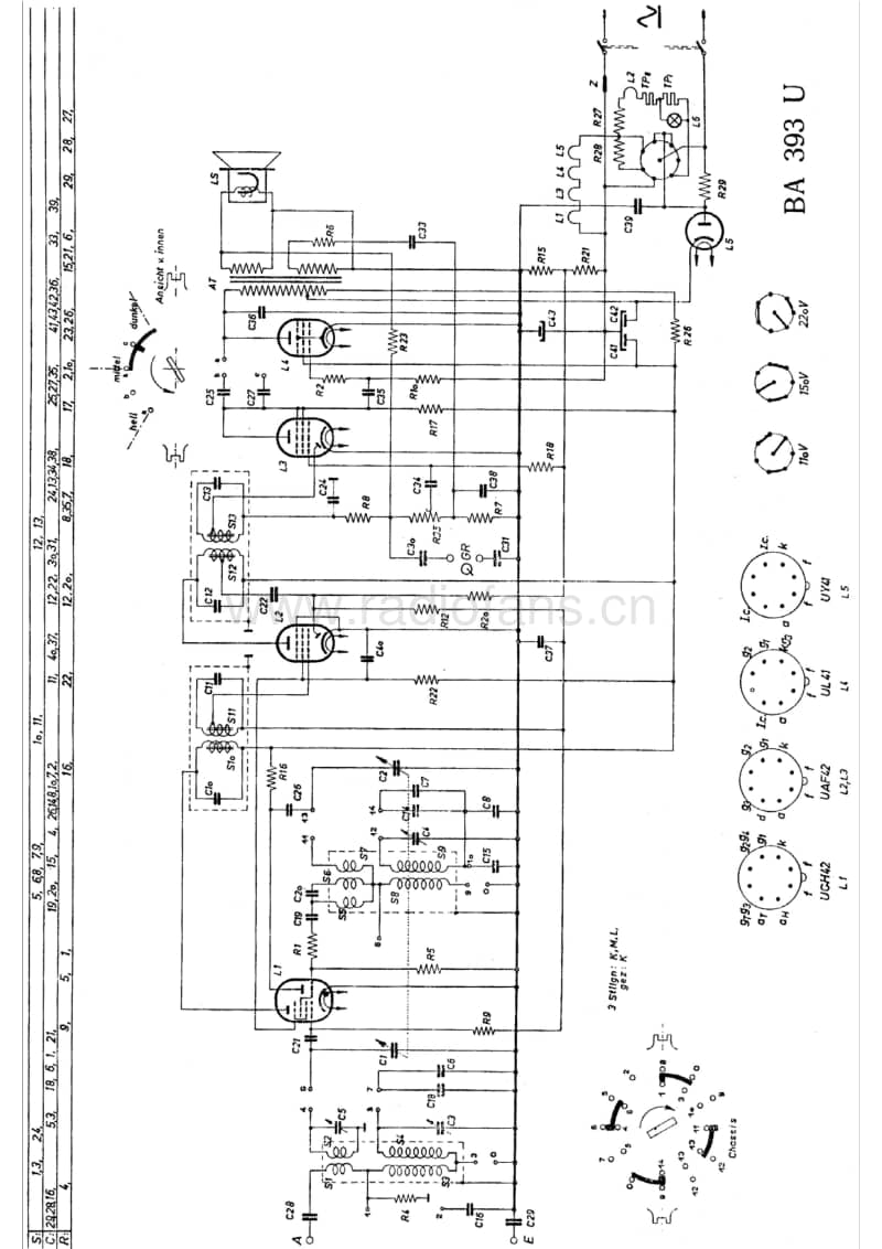 Philips-BA-393-U-Service-Manual电路原理图.pdf_第1页